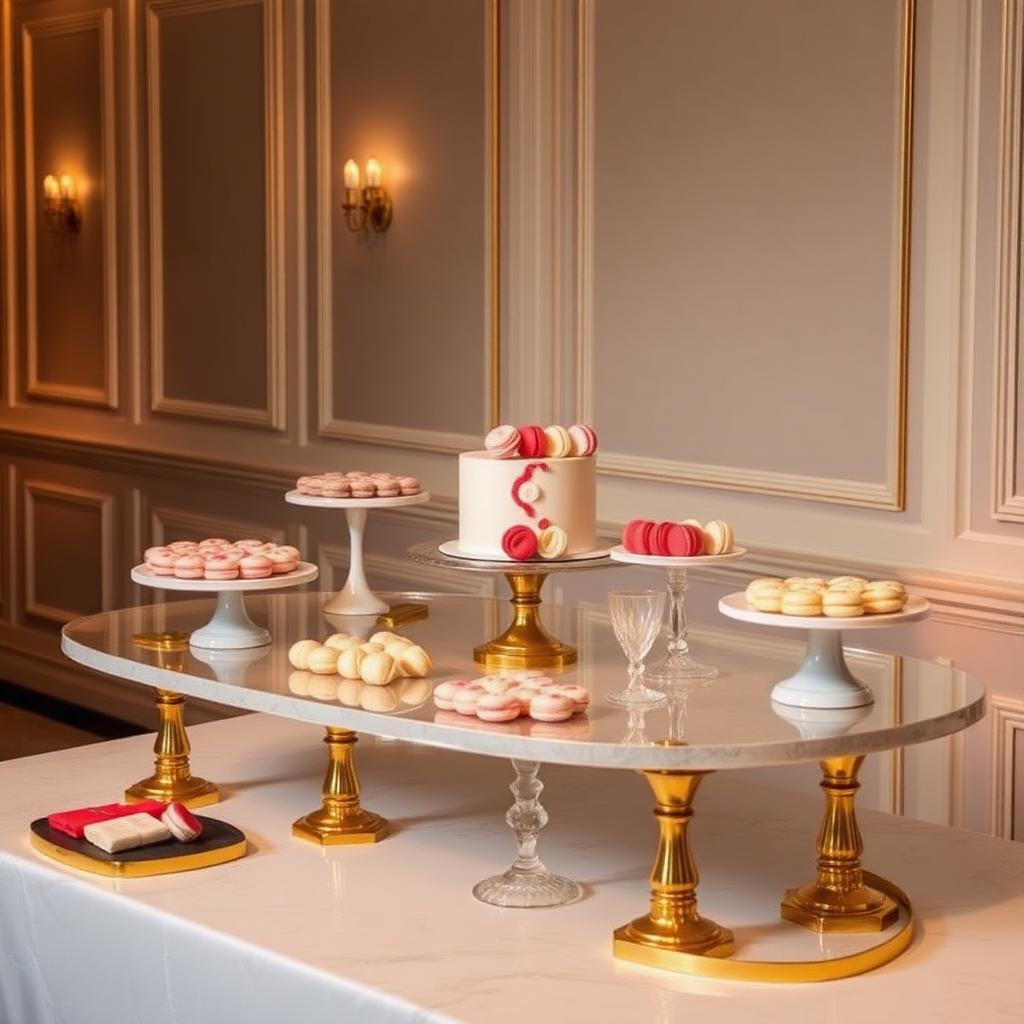 Luxury dessert display